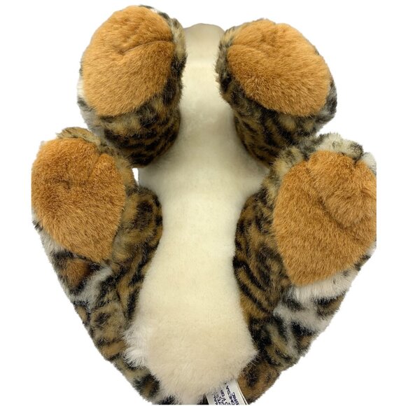 Leopard Plush Stuffed Animal Toy Realistic Cat Print vintage collectors lifelike - Picture 5 of 16